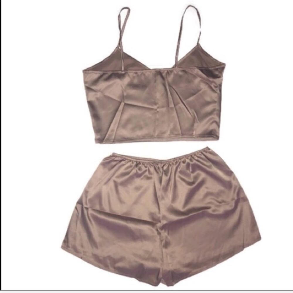 *1 LEFT* sexy “silk” pajama/lingerie 2 Piece set - Picture 2 of 6